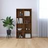 Book Cabinet/Sideboard Brown Oak 66x30x130 cm Engineered Wood Colour brown oak Size 66 x 30 x 130 cm Quantity in Package 1 