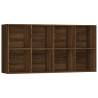 Brown Oak Book Cabinet/Sideboard - Stylish & Practical Storage