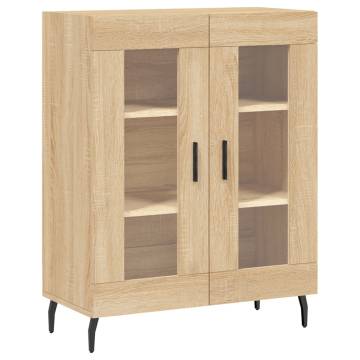 Stylish Highboard Sonoma Oak 69.5x34x180 cm - Durable Storage