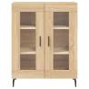 Stylish Highboard Sonoma Oak 69.5x34x180 cm - Durable Storage