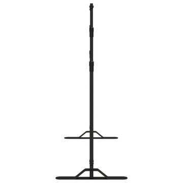 Backdrop Stands 2 pcs Black - 305x243 cm Steel