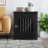 Stylish Black Dog Crate Furniture | Multi-functional Design