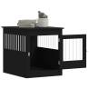 Stylish Black Dog Crate Furniture | Multi-functional Design