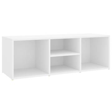 Elegant White Shoe Storage Bench - 105x35x35 cm | HipoMarket