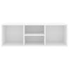 Elegant White Shoe Storage Bench - 105x35x35 cm | HipoMarket