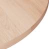 Round Solid Oak Table Top - 30x1.5 cm | HipoMarket