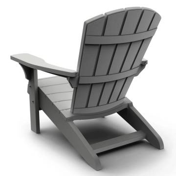 Keter Adirondack Chair Troy Grey - Comfort & Style for Your Garden