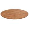 Round Table Top Light Brown Ø60x1.5 cm Treated Solid Wood Oak Colour light brown Size Ø 60 x 1.5 cm Quantity in Package 1 