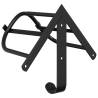 Bridle Rack Wall Mounted - Black Iron | Hipomarket