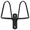 Helmet Rack for Equestrian - Wall Mounted Black Steel