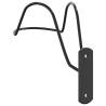 Helmet Rack for Equestrian - Wall Mounted Black Steel