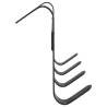 Bridle Hanger with 4 Hooks - Black Steel | Hipomarket