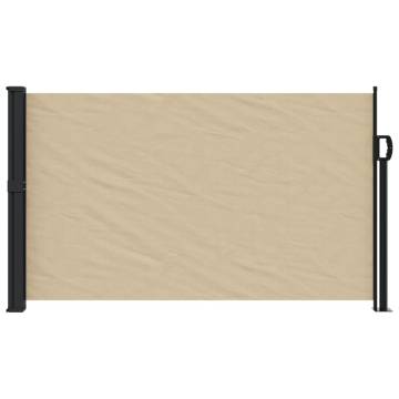 Retractable Side Awning Beige 120x300 cm - Privacy Screen