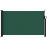 Retractable Side Awning Dark Green 120x500 cm | HipoMarket