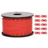 Tent Guy Rope with Reflective Strips - 50m Durable Utility Cord