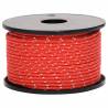 Tent Guy Rope with Reflective Strips - 50m Durable Utility Cord