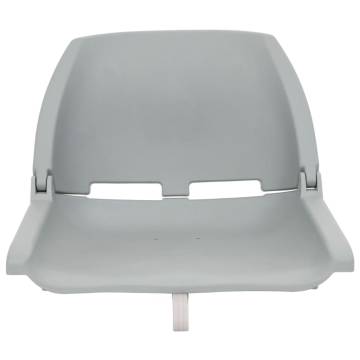 4 Piece Foldable Boat Seat Set - Grey | Hipo Market