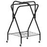 Foldable Saddle Rack | Sturdy Black Iron Construction