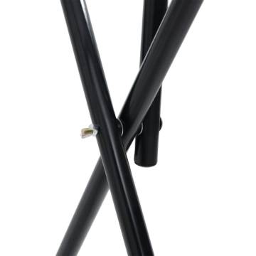 Foldable Saddle Rack | Sturdy Black Iron Construction