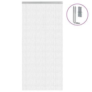 Aluminium Chain Door Fly Screen 100x212 cm | Hipomarket UK