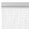 Aluminium Chain Door Fly Screen 100x212 cm | Hipomarket UK