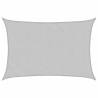 Light Grey Sun Shade Sail 5x3.5m - UV & Water Resistant