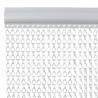 Chain Door Fly Screen 80x201 cm Aluminium - Durable & Easy Access