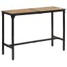 Bar Table 150x55x107 cm Solid Rough Wood Mango Size 150 x 55 x 107 cm Quantity in Package 1 