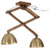 Antique Brass Ceiling Lamp 25W - Elegant Design | Hipo Market