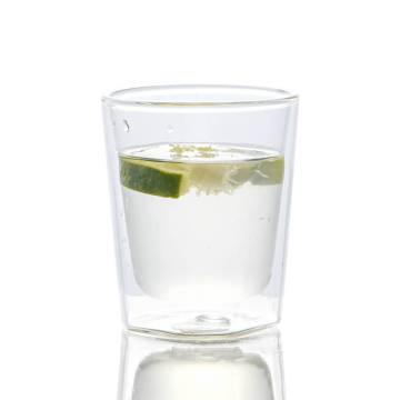 Double Wall Glass Cups - 6 pcs 250 ml | HipoMarket