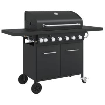 Gas BBQ Grill with 7 Burners | Durable & Spacious Cooking