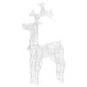 Reindeer Christmas Decoration with 90 LEDs - 60x16x100 cm