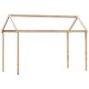 Kids' Bed Roof 217x85.5 cm - Fun Solid Pine Design