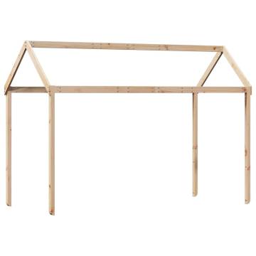 Kids' Bed Roof 217x85.5 cm - Fun Solid Pine Design