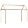 Kids' Bed Roof 217x85.5 cm - Fun Solid Pine Design