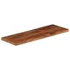 Rectangular Solid Wood Reclaimed Table Top - 70x30 cm