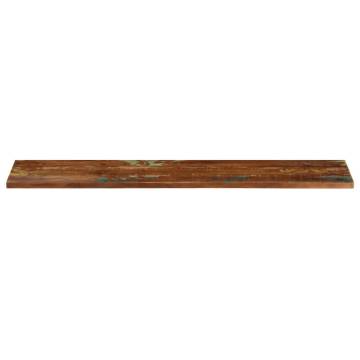 Rectangular Solid Wood Reclaimed Table Top - 140x40x3.8 cm