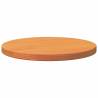 Table Top Round Wax Brown Ø40 cm - Solid Pinewood | HipoMarket