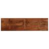 Rectangular Solid Wood Table Top - Reclaimed 120x20x2.5 cm