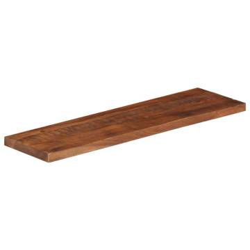 Rectangular Solid Wood Table Top 120x30 cm | HipoMarket