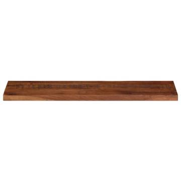 Rectangular Solid Wood Table Top 120x30 cm | HipoMarket