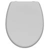 SCHÜTTE Grey Duroplast Toilet Seat - Soft-Close & Quick Release