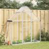 Greenhouse with Base Frame Silver 169x58x195 cm Aluminium Colour silver Size 169 x 58 x 195 cm Quantity in Package 1 