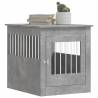 Dog Crate Furniture Concrete Grey - Stylish & Functional