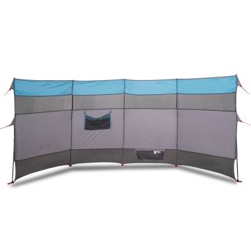 Camping Windbreak Blue 366x152 cm - Waterproof & Durable