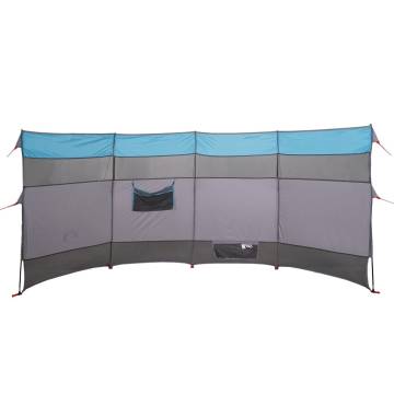 Camping Windbreak Blue 366x152 cm - Waterproof & Durable