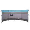 Camping Windbreak Blue 366x152 cm - Waterproof & Durable