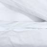 White Duvet Cover Set 155x220 cm - Lightweight Microfiber