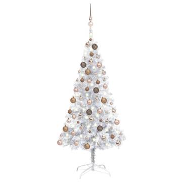 Artificial Pre-lit Christmas Tree with Ball Set - 150 cm