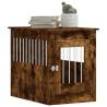 Dog Crate Furniture in Smoked Oak - Stylish & Functional